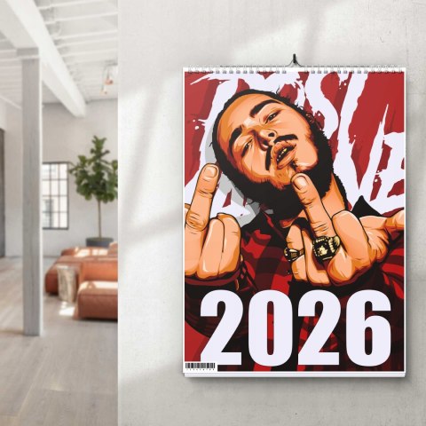 KALENDARZ POST MELON 13 ZDJĘĆ NA ŚCIANĘ A4 ŚWIĘTA NIEDZIELE HANDLOWE