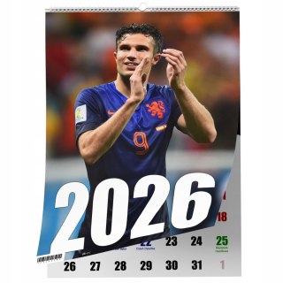 KALENDARZ ROBIN VAL PERZIE 13 ZDJĘĆ NA ŚCIANĘ A4 ŚWIĘTA NIEDZIELE HANDLOWE