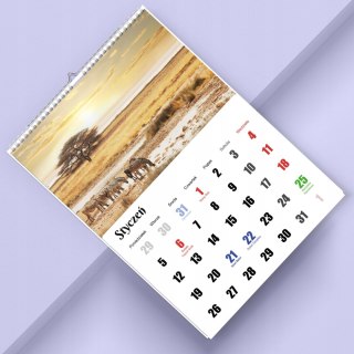 KALENDARZ SAFARI 13 ZDJĘĆ NA ŚCIANĘ A3 ŚWIĘTA NIEDZIELE HANDLOWE