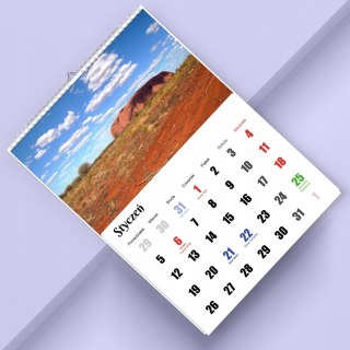 KALENDARZ AUSTRALIA 13 ZDJĘĆ NA ŚCIANĘ A3 ŚWIĘTA NIEDZIELE HANDLOWE