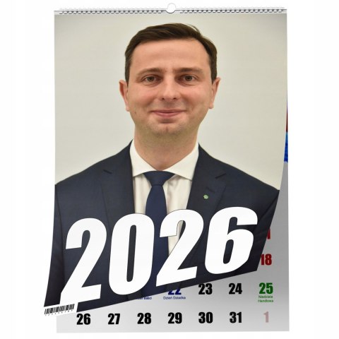 KALENDARZ KOSINIAK KAMYSZ 13 ZDJĘĆ NA ŚCIANĘ A4 ŚWIĘTA NIEDZIELE HANDLOWE