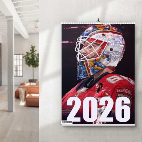 KALENDARZ NHL 13 ZDJĘĆ NA ŚCIANĘ A4 ŚWIĘTA NIEDZIELE HANDLOWE