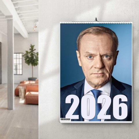KALENDARZ TUSK 13 ZDJĘĆ NA ŚCIANĘ A4 ŚWIĘTA NIEDZIELE HANDLOWE