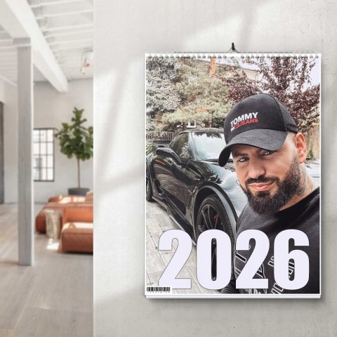 KALENDARZ WOJTEK GOLA 13 ZDJĘĆ NA ŚCIANĘ A3 ŚWIĘTA NIEDZIELE HANDLOWE