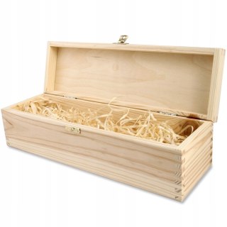 Drewniana skrzynka na wino - IDEALNY PREZENT na każdą okazję! NA 30-STKE 07