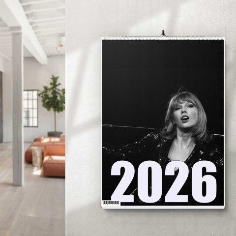 KALENDARZ TALYOR SWIFT 13 ZDJĘĆ NA ŚCIANĘ A4 ŚWIĘTA NIEDZIELE HANDLOWE